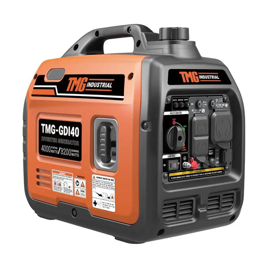 TMG Industrial 4000 Watt Digital Inverter Portable Generator, 3.5hrs 50% Load Run Time, CETL,ETL Certified For Canada/US, EPA Emissions Compliance, TMG-GDI40