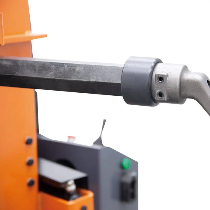 TMG Industrial 42” Heavy Duty Truck Tire Changer, 59” Tire Capacity, Upright/Vertical Tower Design, Bead Breaker w/Disc & Bead Hook, CSA certified Motor, TMG-TTC42