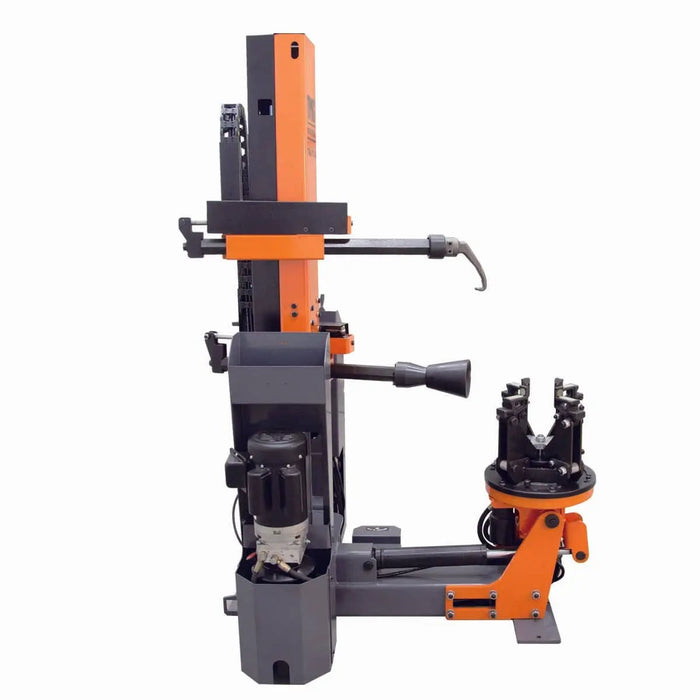 TMG Industrial 42” Heavy Duty Truck Tire Changer, 59” Tire Capacity, Upright/Vertical Tower Design, Bead Breaker w/Disc & Bead Hook, CSA certified Motor, TMG-TTC42