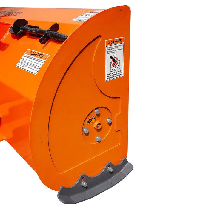 TMG Industrial 48” 3-Point Hitch Snow Blower, 20-40 HP, 20” Diameter Impeller, 360° Snow Chute, CAT 1 Suspension, TMG-TBS48