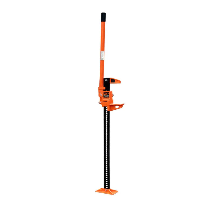 TMG Industrial 48” Off-Road Farm Jack, 3 Ton (6000 lb) Lifting Capacity, 5” to 40” Lift Height, TMG-AJF48
