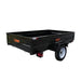 TMG Industrial 5’ x 7’ Single Axle Utility Trailer, 2090 Lb Payload Capacity, Robust Construction, Powder Coated, LED Lights, Compact Size, 2” Coupler, TMG-UT57