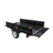 TMG Industrial 5’ x 7’ Single Axle Utility Trailer, 2090 Lb Payload Capacity, Robust Construction, Powder Coated, LED Lights, Compact Size, 2” Coupler, TMG-UT57