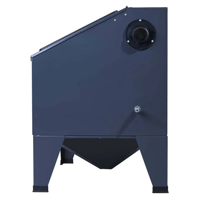 TMG Industrial 50 Gallon/190L Top-Open Bench Top Abrasive Sandblaster w/View Window, 115 PSI, 15 CFM, TMG-ABC50
