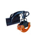 TMG Industrial 50" Skid Steer Rotary Log Grapple, 360° Rotation, 12V Solenoid Control Valve, 4500 LB Capacity, TMG-SLG49 (Discontinued)