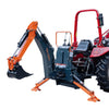 6-FT 3-Point Hitch Swing Backhoe Attachment, 12" Bucket Included, 20-65 HP Tractor, 97" High Reach TMG-TBH72