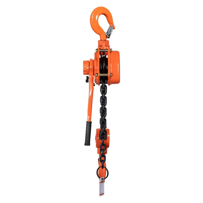 TMG Industrial 6 Ton 5' Lift Lever Chain Hoist, Twin Pawl Brakes, ASME B30.21, TMG-AHL6