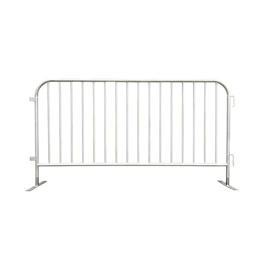 TMG Industrial 6’ x 3’ Temporary Crowd Control Barrier, Galvanized, Interlocking Design, Various Commercial Applications, Quick Setup, TMG-FMB20