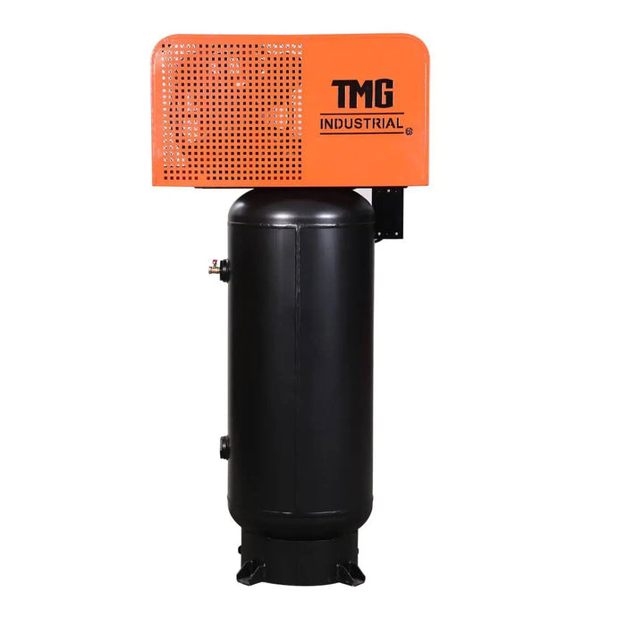 TMG Industrial 60 Gallon 5 HP Stationary Electric Air Compressor, 5 Min Fill Time, 230V Induction Motor, ASME Vertical Tank, TMG-ACE60