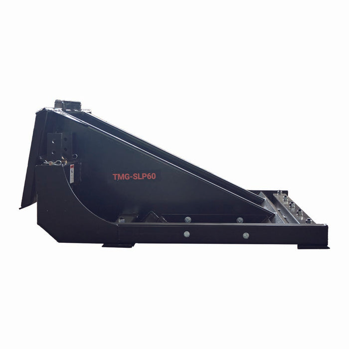 60" Skid Steer Land Plane, Adjustable & Reversible Scarifier Teeth, Bolt-On Cutting Blades, Removable Sift Screen TMG-SLP60