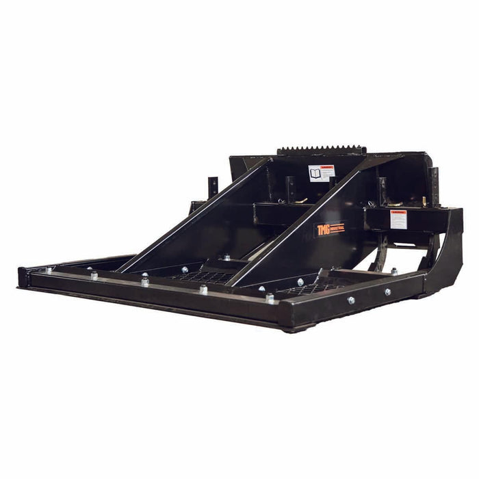 60" Skid Steer Land Plane, Adjustable & Reversible Scarifier Teeth, Bolt-On Cutting Blades, Removable Sift Screen TMG-SLP60