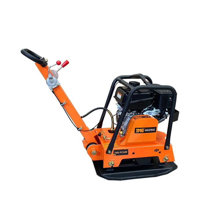 TMG Industrial 6800-lb Reversible Vibratory Plate Compactor, 9.5 HP Kohler Command Pro Engine, TMG-PC160K