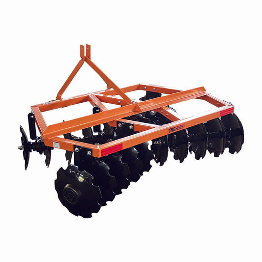 TMG Industrial 72” Notched Disc Harrow, 3-Point Hitch, Cat 1 Hook-up, 25-45 HP Tractors, TMG-TDH06