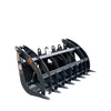 72" Skid Steer Root Rake Grapple Attachment, Universal Mount, 53" Jaw Opening, 9" Tine Spacing, 3000 lb Weight Capacity, TMG-RG72