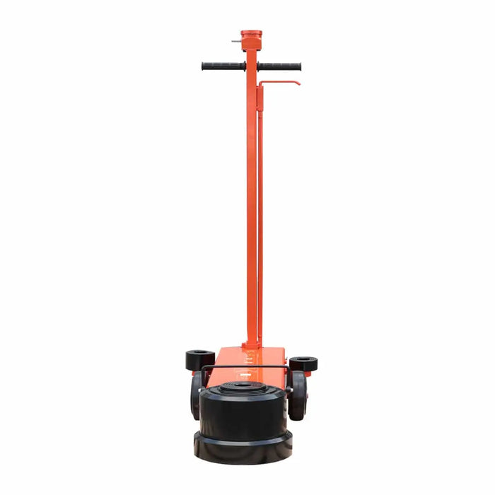 TMG Industrial 80 Ton Air Hydraulic Two Stage Truck Jack, 50 Ton Self-Retracting Ram, Adjustable 90°-180°, TMG-AJT80