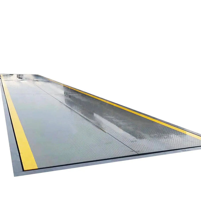 TMG Industrial 80 ton Weighbridge Truck Scale, -35℃ to +70℃, 10’ x 56’ (W x L), High-Quality Steel, U-Shape Beam Design, 120% Safe Overload, TMG-FST80