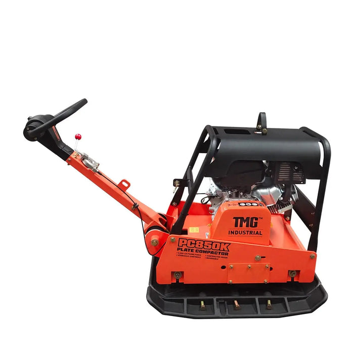 TMG Industrial 8,550-lb Reversible Hydraulic Plate Compactor, 14 HP Kohler CH440 Engine, 260-kg Net Weight , Hydraulic Control, TMG-PC850K