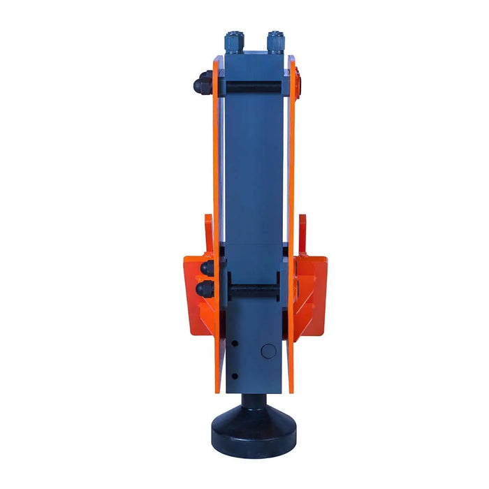 TMG Industrial Excavator Hydraulic Post Pounder, 700 Ft-lb Energy Class, 500-900 BPM, 8” Post Capacity, 4-7 Ton Excavator, TMG-EPD700