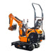 TMG Industrial Kohler Powered Mini Compact Excavator, Eaton Hydraulic Motor, 360° Rotation, 11" Bucket Included, TMG-MVE09K
