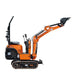 TMG Industrial Kohler Powered Mini Compact Excavator, Eaton Hydraulic Motor, 360° Rotation, 11" Bucket Included, TMG-MVE09K