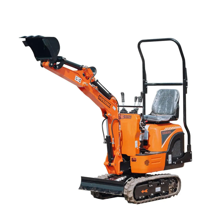 TMG Industrial Kohler Powered Mini Compact Excavator, Eaton Hydraulic Motor, 360° Rotation, 11" Bucket Included, TMG-MVE09K
