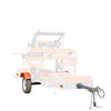 Mobility Combo Kit for Sawmill PSM27 & PSM30, Rubber Torsion Axle, Sawhead Lockdown, Wheel Fenders, Wiring Harness, TMG-PSM27-30-Mjack