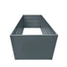 TMG Industrial Rectangular Metal Raised Garden Bed, 79” Bed Planting, Garden Planter, Galvanized & Powder Coated, TMG-MGB79