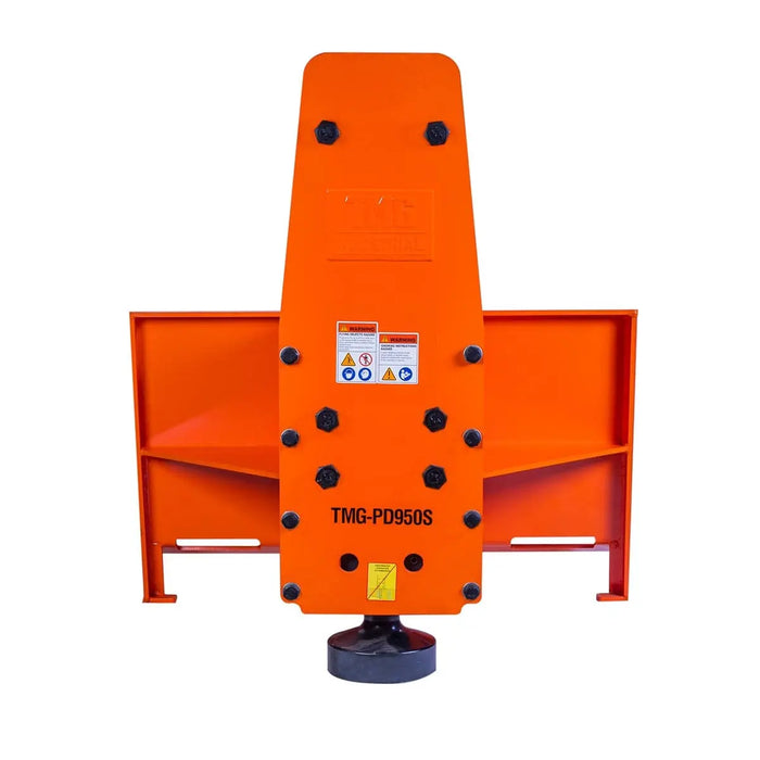 TMG Industrial Skid Steer Post Pounder, 10” Post Diameter, 800 Ft-lb Energy Class, 400-800 BPM Pounding Rate, TMG-PD950S