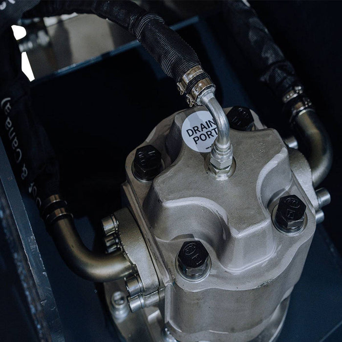 Skid Steer Stump Grinder, 24" Rotor Size, 7" Cutting Below Ground, Steel Carbide Teeth, TMG-SSG25