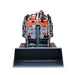 TMG Industrial Stand-On Mini Track Loader, 22 HP Honda Engine, Eaton Hydraulic Motor, Permco Hydraulic Pump, Italian Hydro Control Valve, Joystick Controls, 750 lb Load Capacity, Smooth Bucket Included, TMG-MVL22H