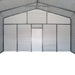 TMG Industrial Steel Carport Add-On Package Kit, Front Wall w/Roll Up Doors & Back Wall, TMG-CP2000-RD110 (Not available for online purchase)