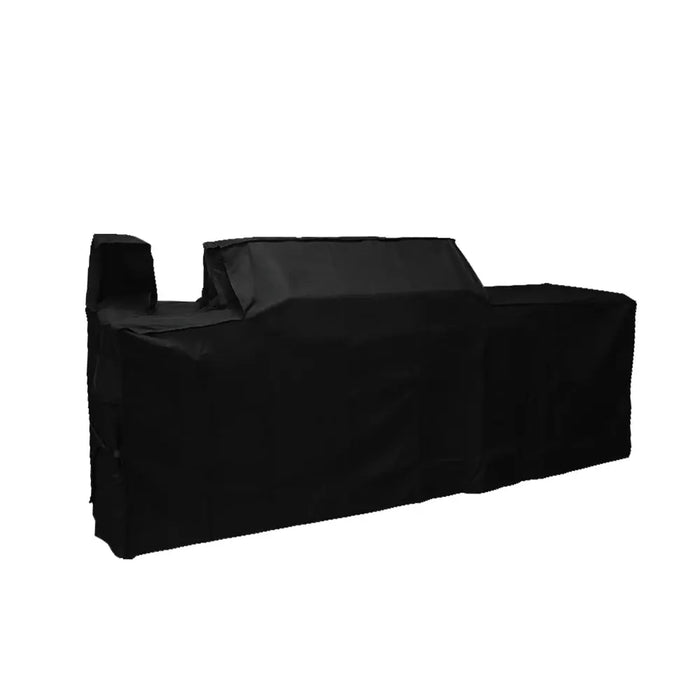 Stainless Steel Outdoor Kitchen, 6 Main Burners, Rear Burner, Side Burner, Integrated Sink & Refrigerator, CSA/CE Certified, TMG-LKS08 - TMG Industrial