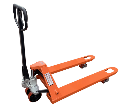 TMG-PJ55 Qty of (6) 5500-lb Pallet Jack Truck, 27" x 48" Forks, 210° Steering Arc, 3'' Clearance