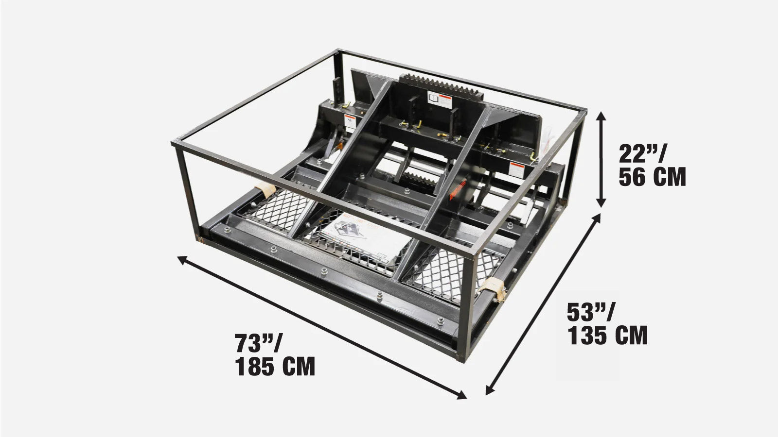 1.8 m Skid Steer Land Plane, Adjustable & Reversible Scarifier Teeth, TMG-SLP70-shipping-info-image