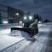 9’ Skid Steer Snow Pusher w/Steel Cutting Edge, Pivoting Wear Shoes, Side Braces, 40-70 HP, TMG-SP09 TMG Industrial
