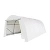 3.7 x 6 m Car Shelter with Rounded Roof and Ripstop PE Cover, TMG-ST1220R