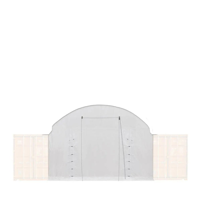 TMG Industrial Front End Wall Kit, Compatible with TMG-ST2041CV and TMG-ST2021CE installed with standard height container (8’6”), TMG-ST20FW8V