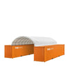 Kontenerowy schron z tkaniny PVC o wymiarach 20' x 40', ognioodporny, wodoodporny, z ochroną UV, TMG-ST2041CV (wcześniej ST2040C)