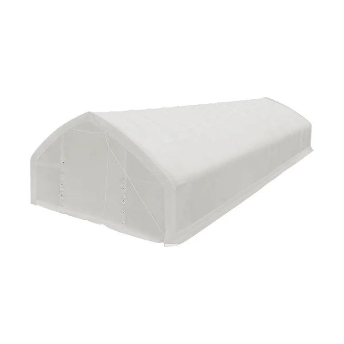 9 x 21 m Straight Wall Peak Ceiling Storage Shelter, 450 GSM PVC Cover TMG-ST3072V (Previously ST3070V) TMG Industrial AU