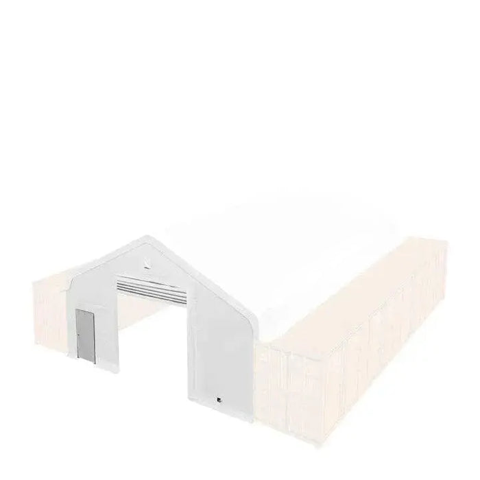 TMG Industrial Front End Wall Kit, Compatible with ST3041CE, ST3041CV and ST3041CVF container shelters installed with the standard height containers (8’6”), TMG-ST30FW8V