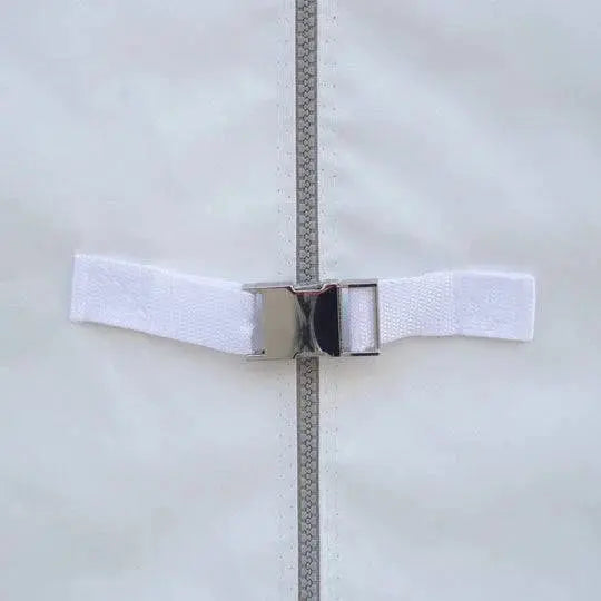 TMG-ST4081E 40' x 80' Peak Ceiling Storage Shelter, Single Truss, 11oz PE Cover, 13' W x 16' H Wide Open Door on Two End Walls (Discontinued)