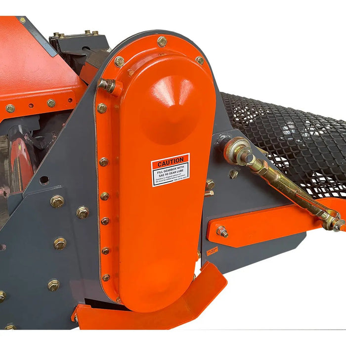 61” Rotary Tilling Stone Burier, 5” Tilling Depth, 35-45 HP, PTO Shaft Included, TMG-TSB61