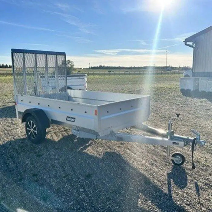 Variant 9’ Heavy Duty Utility Tilt Trailer with Ramp, 5’ x 9’ Inner Box, MFR #: 754Ramp, Made in Canada