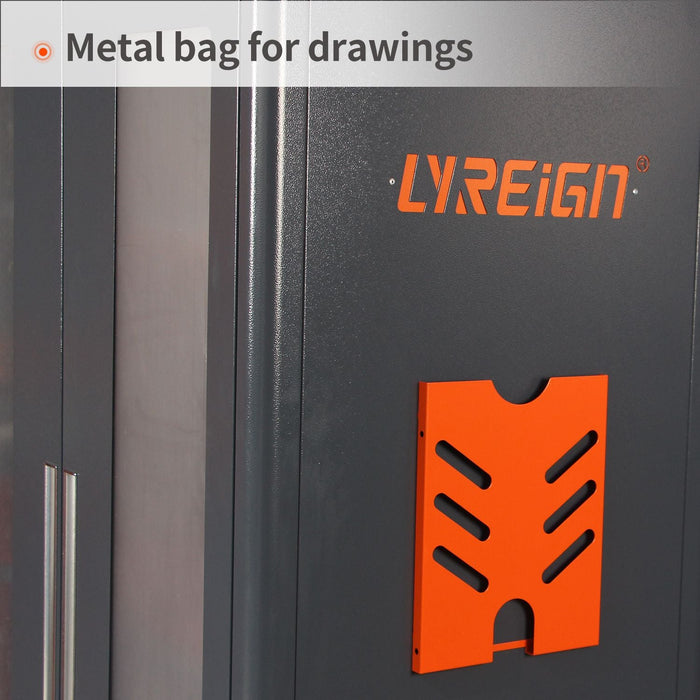 120 Piece Tool Holder Storage Cabinet, Designed for CNC worker, Lockable door, DOBA-THC120