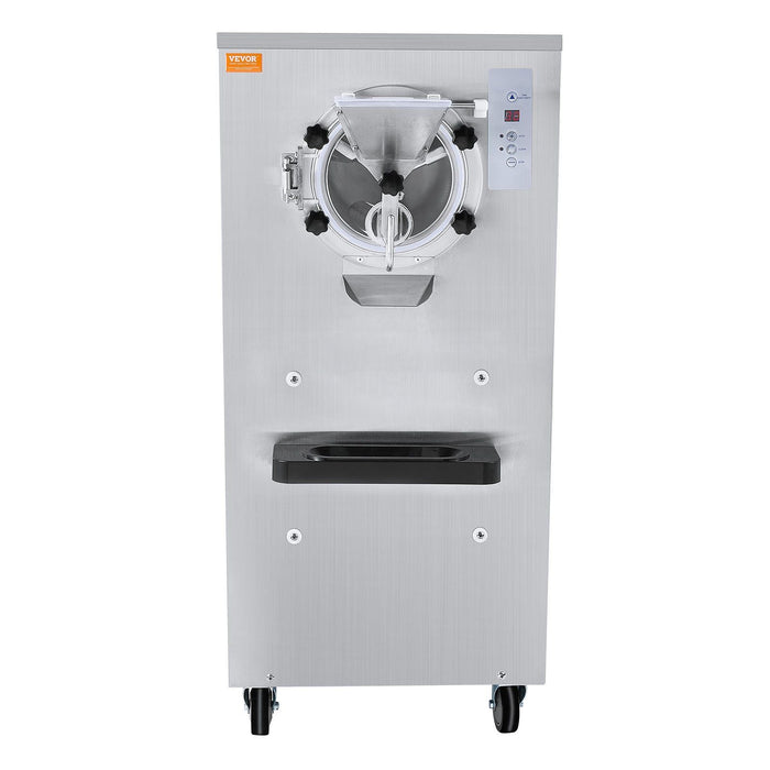 20–25L/H Commercial Ice Cream Machine, 2400W Hard Serve Maker, 8L Stainless Steel Cylinder with Adjustable Hardness & Auto Clean, DOBA-IC25