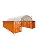 TMG Industrial Pro Series 20' x 40' Dual Truss Container Shelter with Heavy Duty 17 oz PVC Cover, TMG-DT2041CV (Previously DT2040CV)